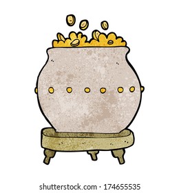 cartoon pot of gold