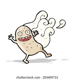 Cartoon-Kartoffel
