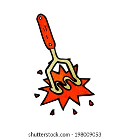 masher de papa de dibujos animados