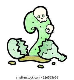 Cartoon-Tränenflasche