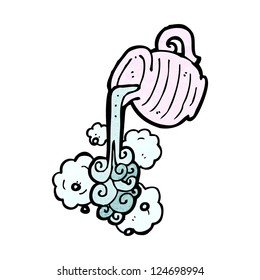jarra de dibujos animados