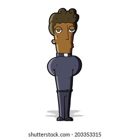 Cartoon-Priester