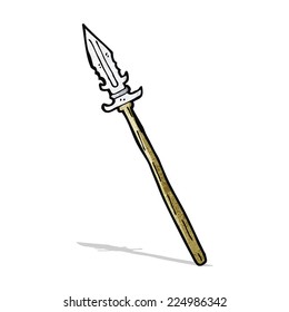 Cartoon-Primitivspeer