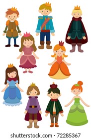 cartoon Prince and Princess icon