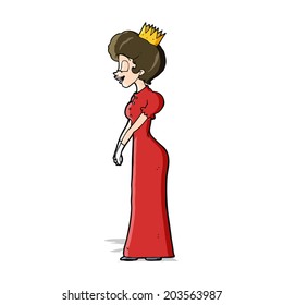princesa de caricatura
