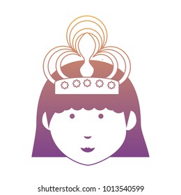 cartoon princess icon