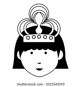 cartoon princess icon