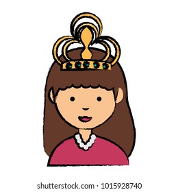 cartoon princess icon