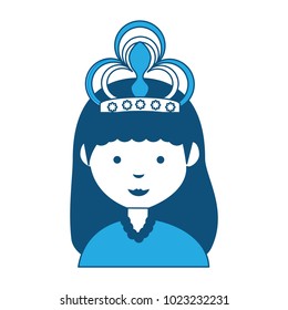 cartoon princess icon