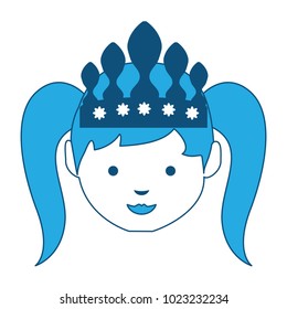 cartoon princess icon