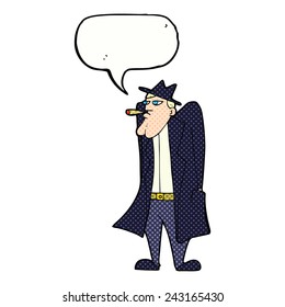 cartoon private detective