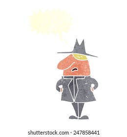 detective privado de dibujos animados