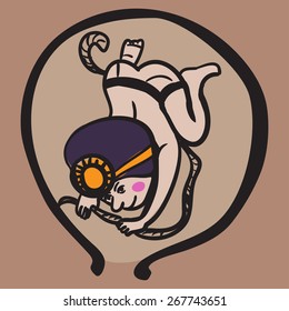 Cartoon Professions: Baby - Climber