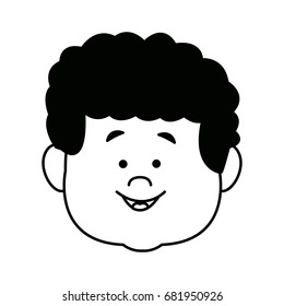 cartoon profile boy little avatar people young