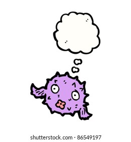 cartoon puffer fish