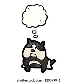 cartoon pug dog