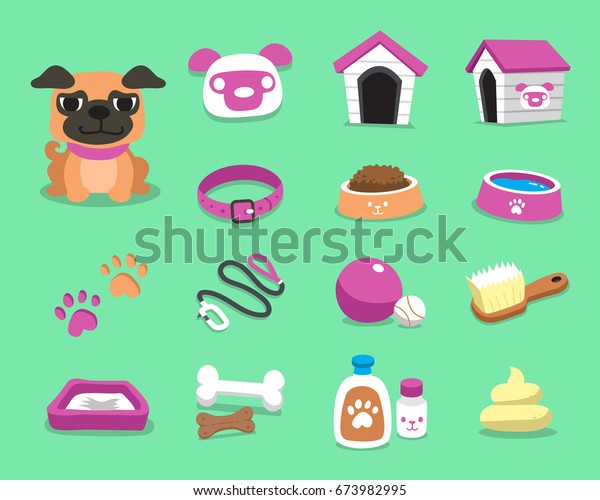 pug dog accessories