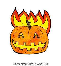 calabaza de dibujos animados