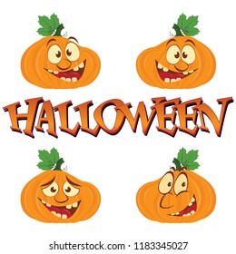 Cartoon Pumpkin Illustration