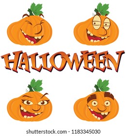 Cartoon Pumpkin Illustration