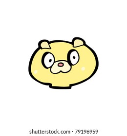 cartoon puppy face