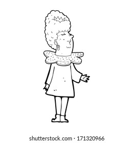 reina de caricatura