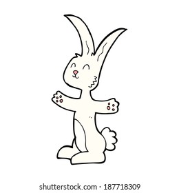 conejo de dibujos animados