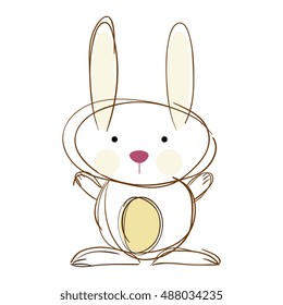 cartoon rabbit animal