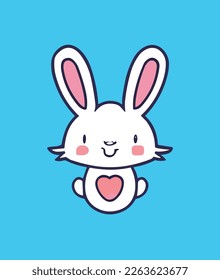 cartoon rabbit bunny vector design