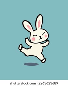 cartoon rabbit bunny vector design