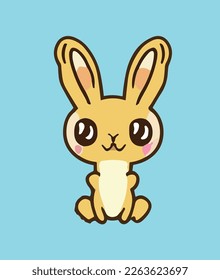 Cartoon-Kaninchen-Hase-Design