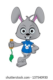 Cartoon Rabbit Character