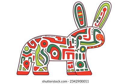 Cartoon Rabbit Children's Illustrations and Vector Poster Design