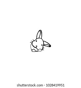 Cartoon Rabbit Doodle