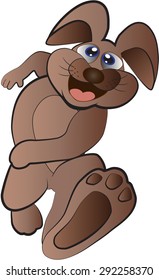 cartoon rabbit running