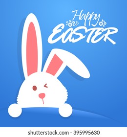 cartoon rabbit, vector