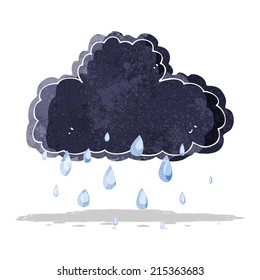 cartoon raincloud