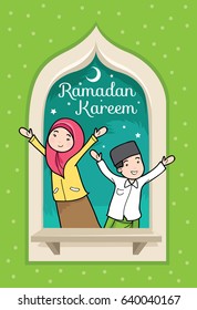 cartoon ramadan kareem
