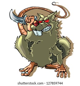 cartoon rat