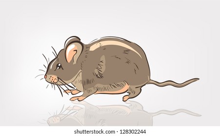 Cartoon Rat