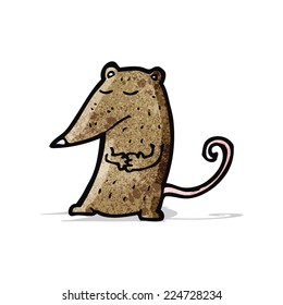 rata de dibujos animados