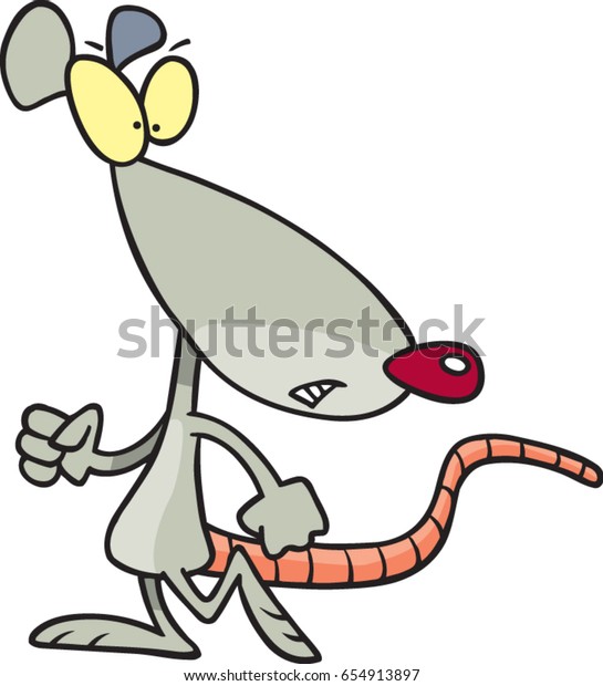 Cartoon Rat Attitude Stock Vector (Royalty Free) 654913897 | Shutterstock