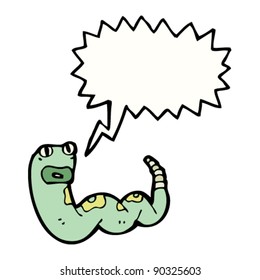 cartoon rattlesnake