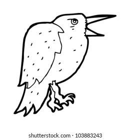 raven de caricatura