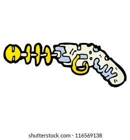 cartoon ray gun