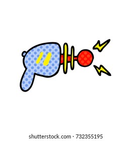 cartoon ray gun