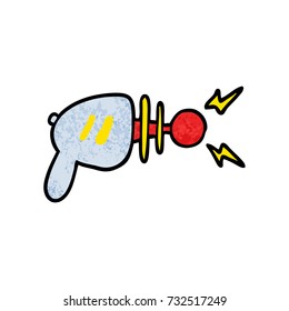 cartoon ray gun
