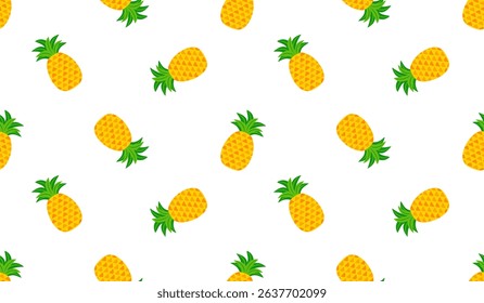 Cartoon red apple seamless pattern