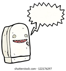 refrigerador de dibujos animados