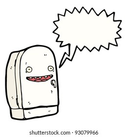 refrigerador de dibujos animados